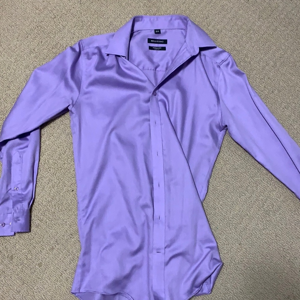 Purple Bellissimo dress shirt
